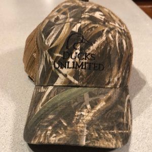 Ducks Unlimited - Camo - OS - Velcro Closure Hat